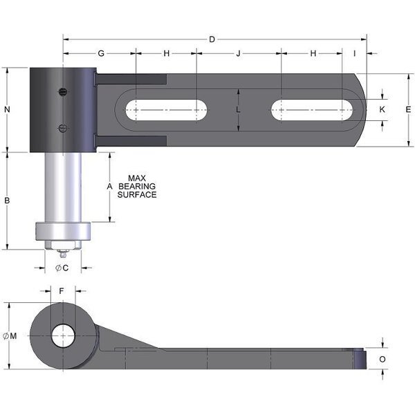 Horizontal Mount Tensioner, Adjustable Tensioner, Heavy, Brewer Machine And Gear, Mfr#: MHL